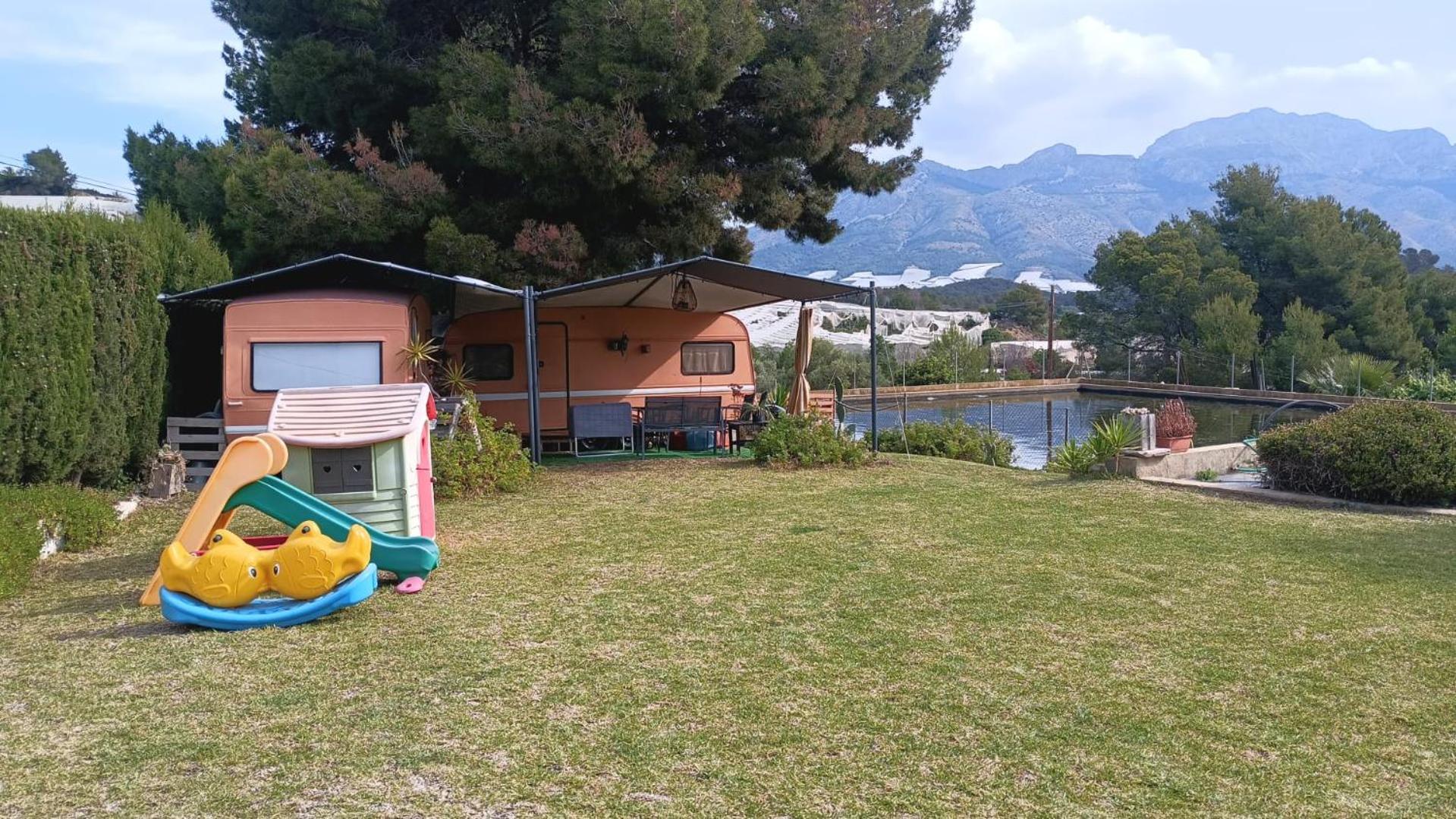 La Nucía Caravana- Glamping Casa Tortuga מראה חיצוני תמונה